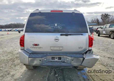 2005 Nissan Armada Se z USA, uszkodzony, nr VIN 5N1AA08B95N718921